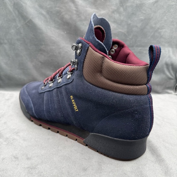 Adidas Jake Boot 2.0 Mens Size 11 High-Top Sneakers Shoes Blue Suede Blauvelt - Picture 6 of 14